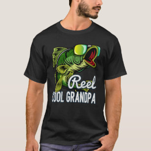 Camiseta de pesca 'Reel Cool Grandpa' – Fis gracio