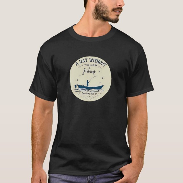 Camiseta De pesca un estilo de vida (Anverso)