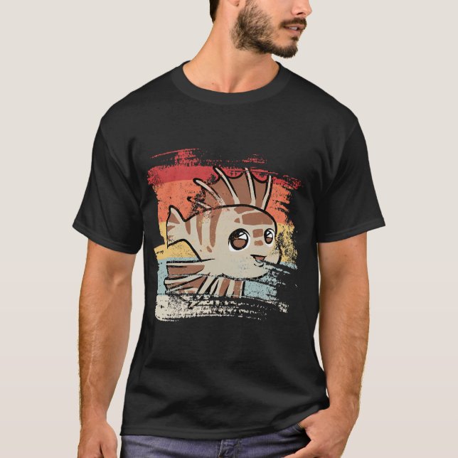 Camiseta De pesca vintage (Anverso)