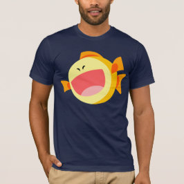 Camiseta de pescado feliz Personalizado