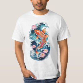 Camiseta de pescado para hombres