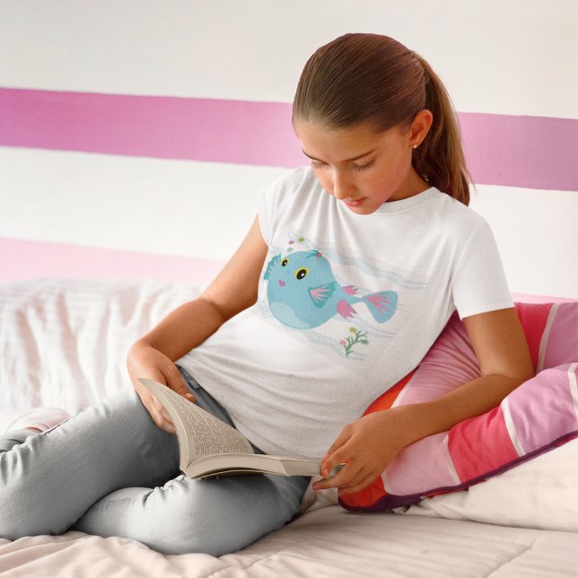Camiseta de pescado puffy (Subido por el creador)