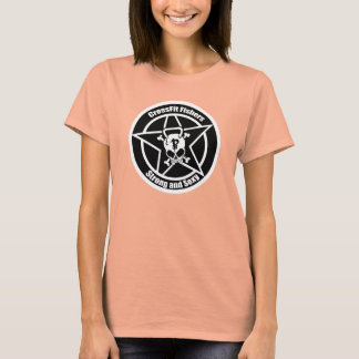 Camiseta de pescadores, cráneo, fuerte y sxy