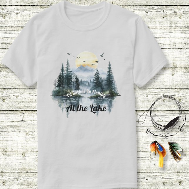 Camiseta de Pescar en el Lago (Subido por el creador)