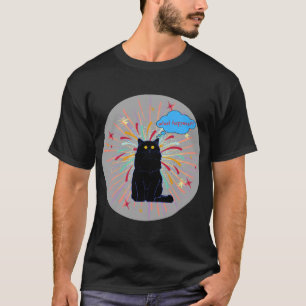 Camiseta de petardos negros