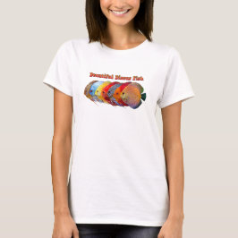 Camiseta de pez disco hermoso