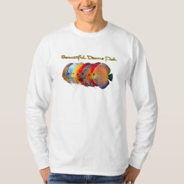 Camiseta de pez disco hermoso