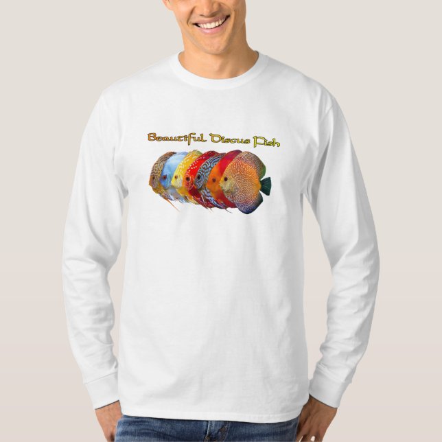 Camiseta de pez disco hermoso (Anverso)