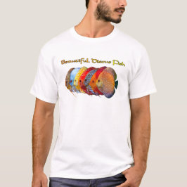 Camiseta de pez disco hermoso