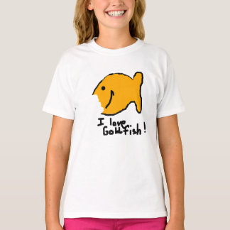 Camiseta de pez dorado