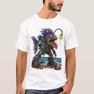 Camiseta de pez linterna No Future Punk