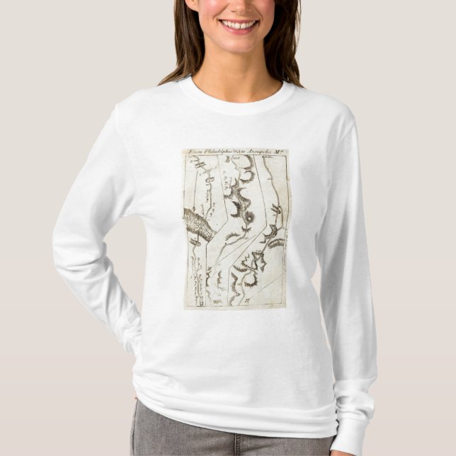 Camiseta De Philadelphia a Md 61 de Annapolis (Anverso)