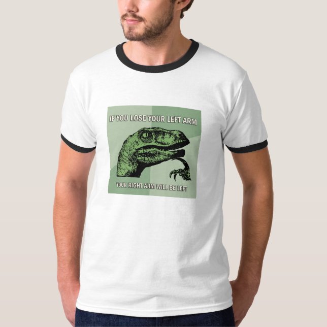 Camiseta de Philosoraptor (Anverso)