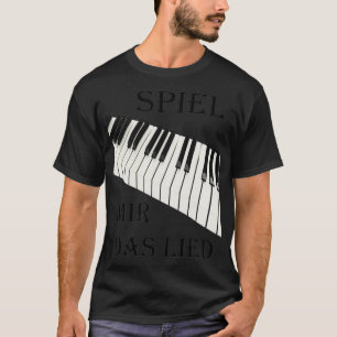 Camiseta de piano keyboard con