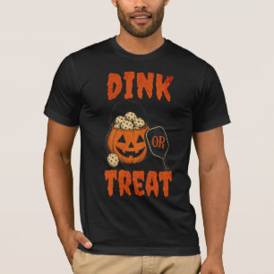 Camiseta de Pickleball de Dink o Truco de Hallowee
