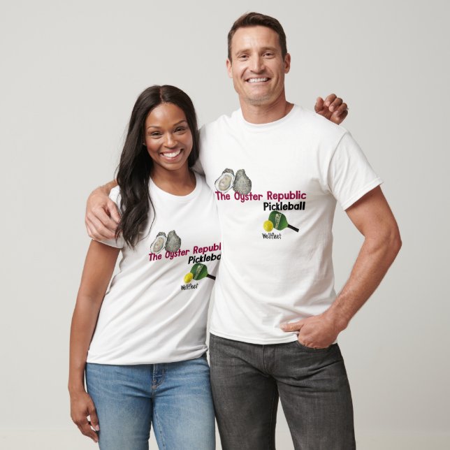 camiseta de pickleball de la república de ostiones (Unisexo)