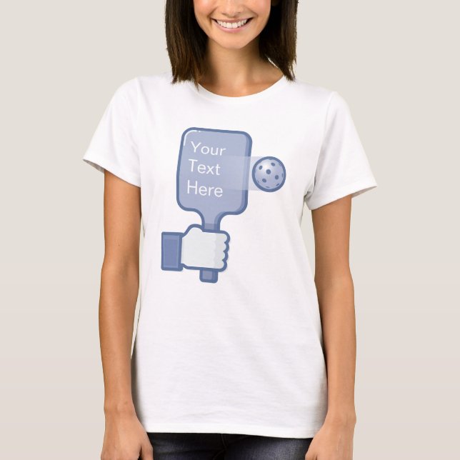 Camiseta de Pickleball de las mujeres (Anverso)