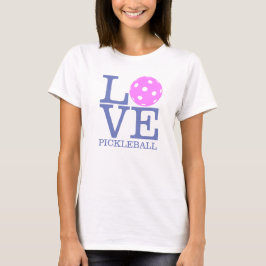 Camiseta de Pickleball de las mujeres: "AMOR"