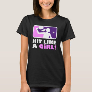 Camiseta de Pickleball de las mujeres: ¡"GOLPE