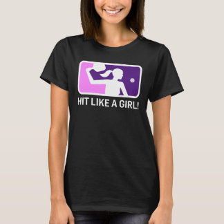 Camiseta de Pickleball de las mujeres: ¡"GOLPE