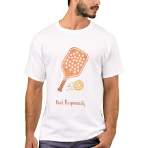 Camiseta de Pickleball 'Dink Responsibly' | Divert