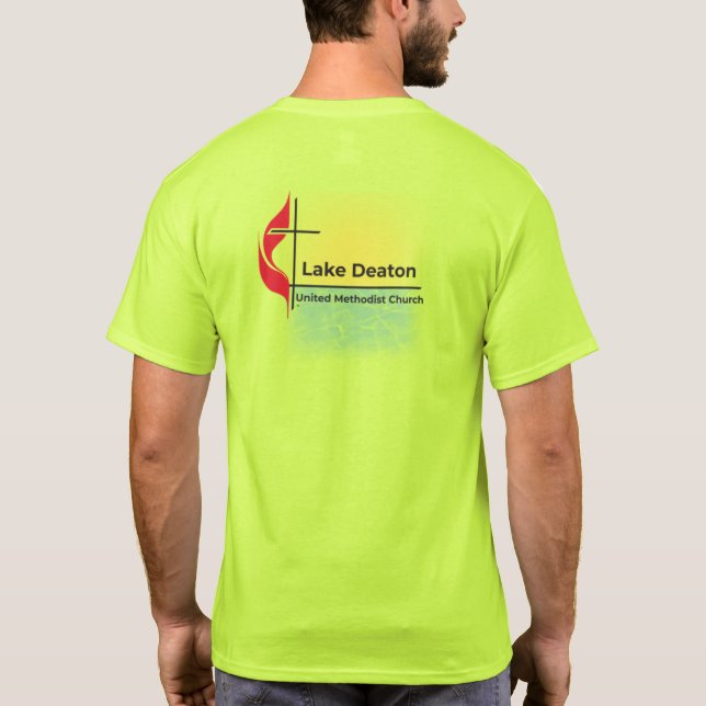 Camiseta De Pickleball En El Lago Deaton Mens (Reverso)