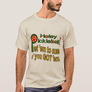 Camiseta de pickleball humorística