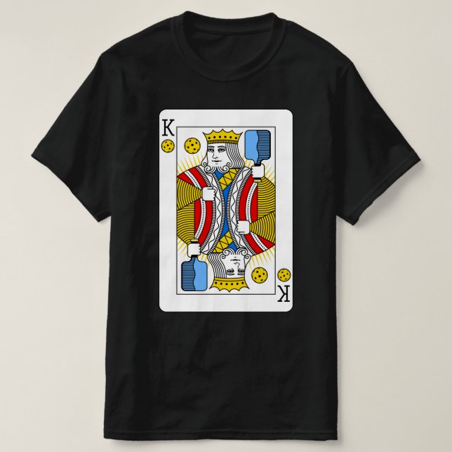 CAMISETA DE PICKLEBALL KING (Diseño del anverso)