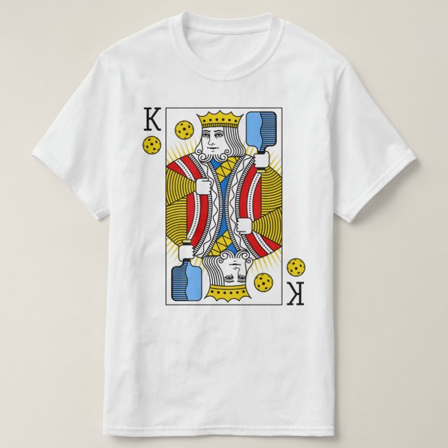 CAMISETA DE PICKLEBALL KING (Diseño del anverso)