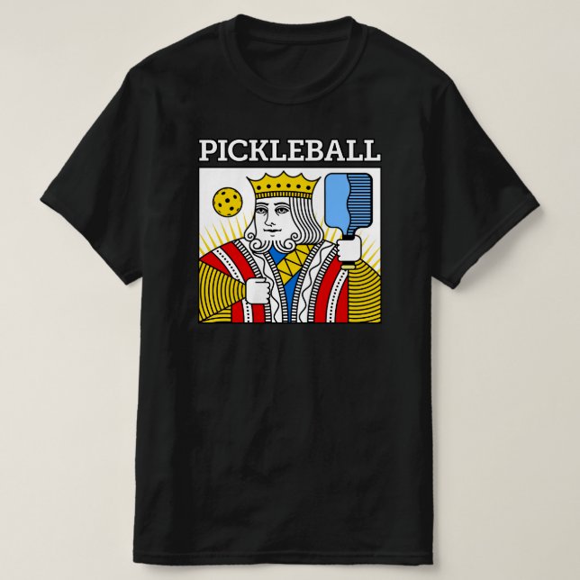 CAMISETA DE PICKLEBALL KING (Diseño del anverso)