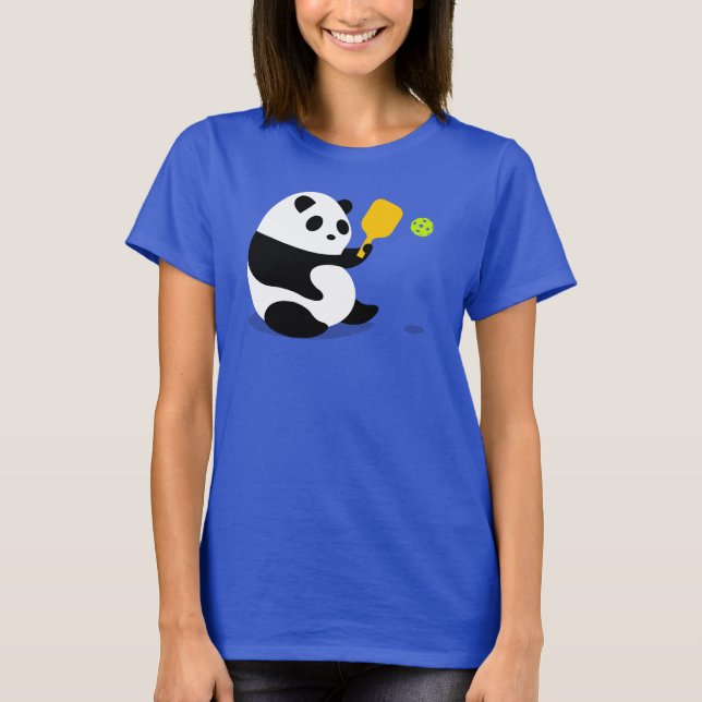 Camiseta de Pickleball: "Panda de Pickleball " (Anverso)