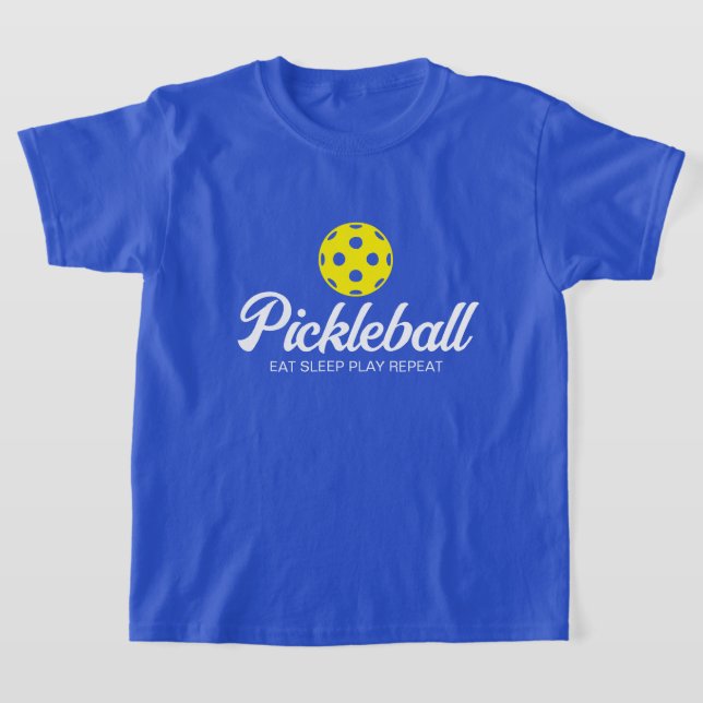 Camiseta de pickleball para niños deportivos (Distribución)