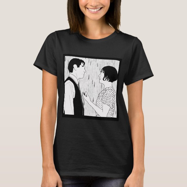 Camiseta De pie en la lluvia (Anverso)