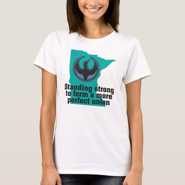 Camiseta De pie firme (Minnesota) (Anverso)