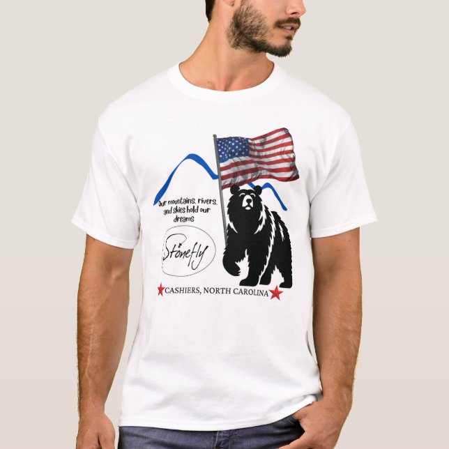 Camiseta de piedra para patriotas (Anverso)