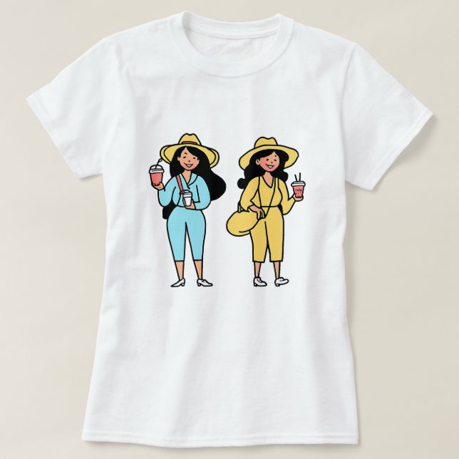 Camiseta De piel clara (Diseño del anverso)