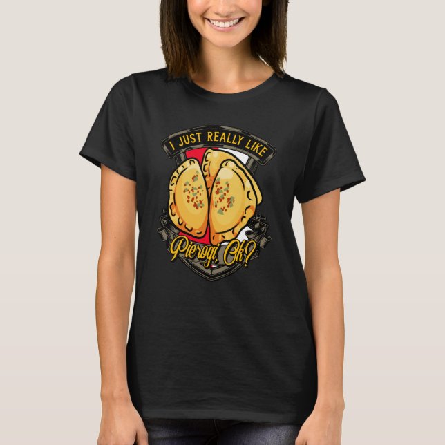 Camiseta de Pierogies Polonia Comida Polaca Ropa P (Anverso)