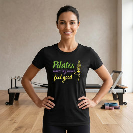 Camiseta de Pilates que hace que mis huesos se sie