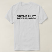 Camiseta de piloto de dron