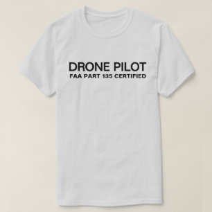 Camiseta de piloto de dron