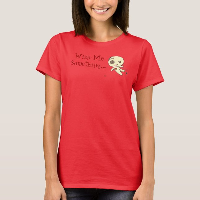 Camiseta de Pin "Wish Me Algo" (Anverso)