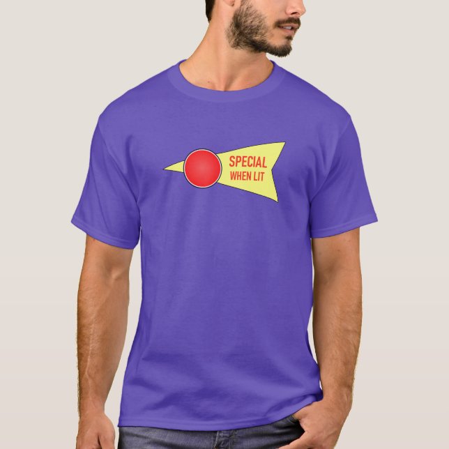 Camiseta de pinball "Special When Lit" (Anverso)