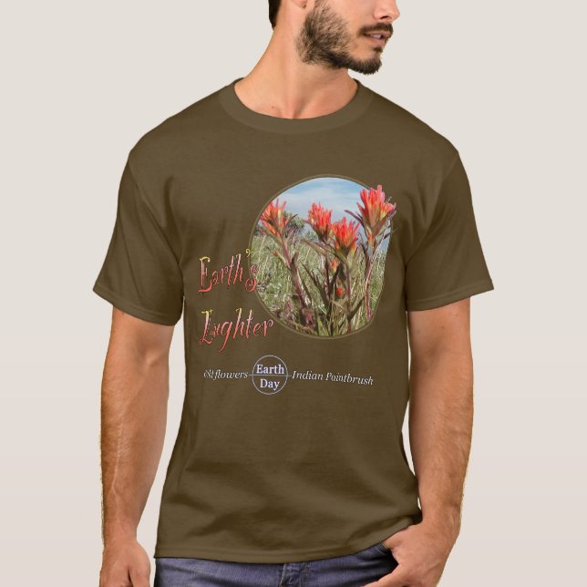 Camiseta de pincel indio salvaje (Anverso)