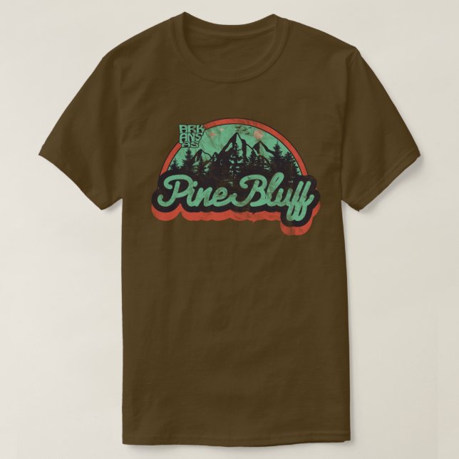 Camiseta de Pine Bluff, Arkansas (Diseño del anverso)
