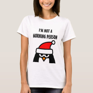 Camiseta de pingüino de Santa   No soy una persona