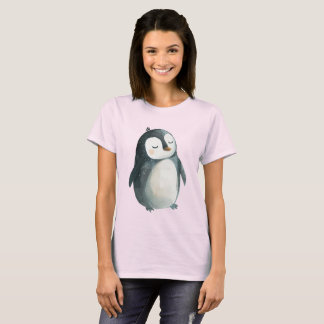Camiseta de pingüino lindo