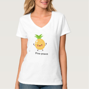 Camiseta de pino-paz