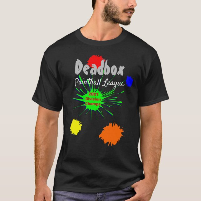 Camiseta De Pintball Deadbox (Anverso)
