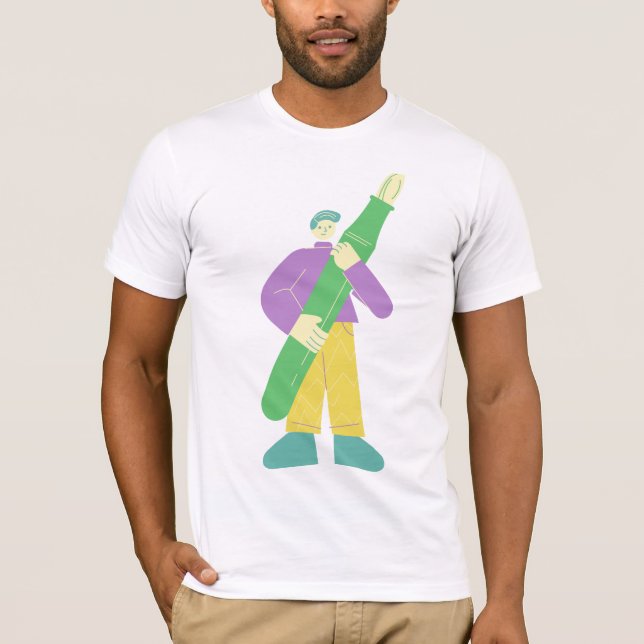 Camiseta de pintura (Anverso)