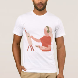 Camiseta de pintura
